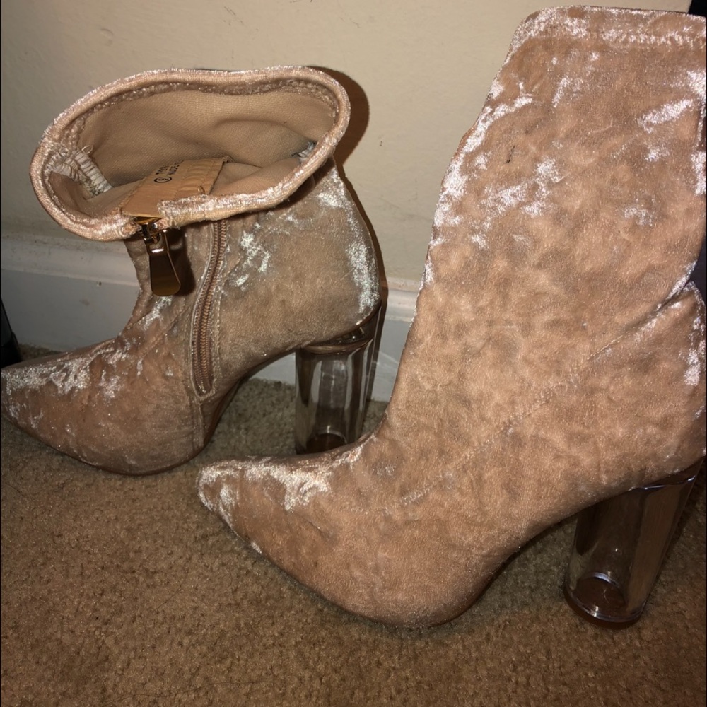 Suede Heeled Boots